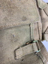 Load image into Gallery viewer, Original WW2 Pattern 37 Pattern British Army Webbing Bren Pouch &amp; Shoulder Strap
