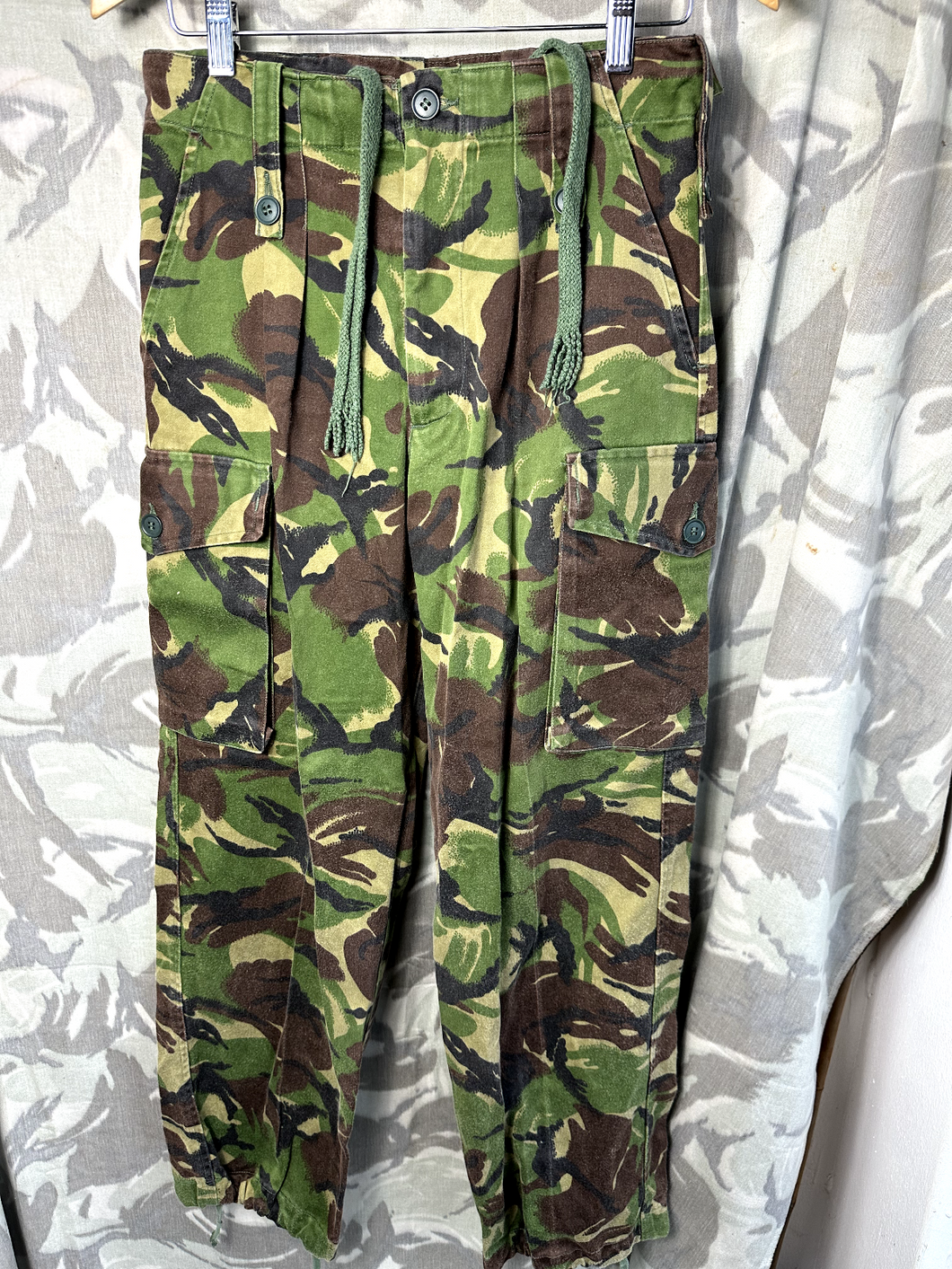 Genuine British Army DPM Camouflaged Combat Trousers - 75/76/92