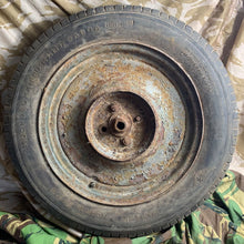 Load image into Gallery viewer, Original WW2 German Army Car/Trailer Wheel
