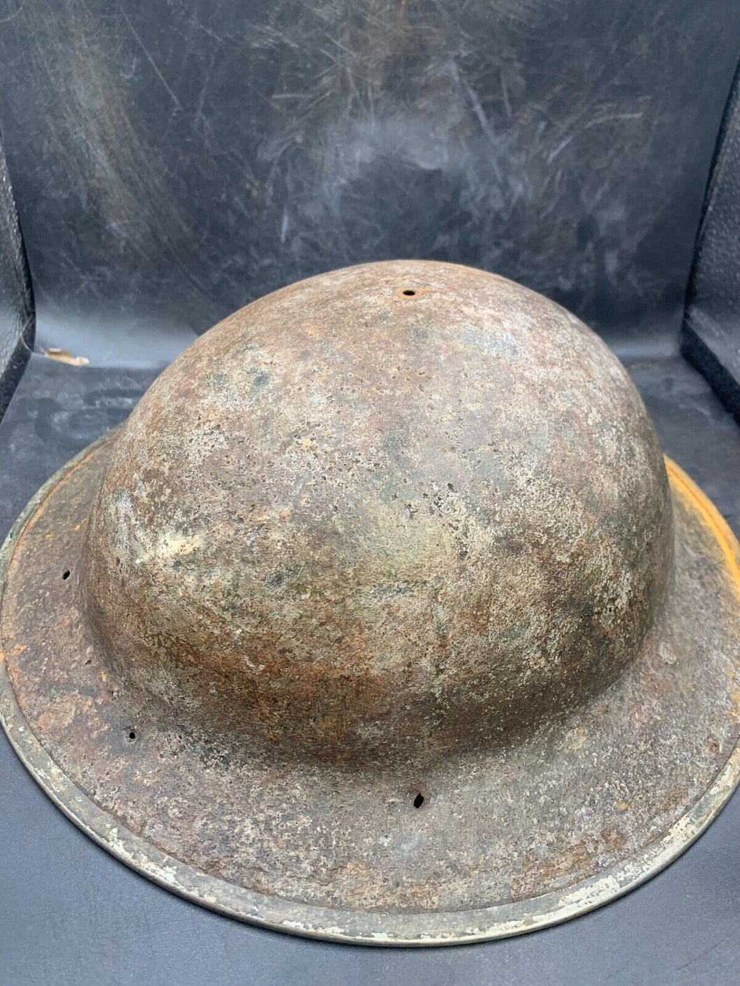 Original WW2 British Army Mk2 Combat Helmet Shell - South African Manufactured