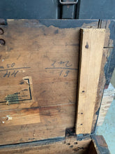Load image into Gallery viewer, Original WW2 German Army Patronenkasten 1944 Dated Wooden Box
