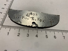 Load image into Gallery viewer, Original WW2 German Army Dog Tag - Marked - 1. Fu. E. Kp. 20
