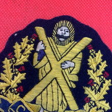 Load image into Gallery viewer, British Army Cameron Highlanders Regiment Embroidered Blazer Badge
