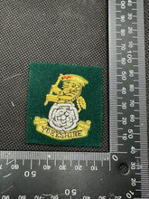 Load image into Gallery viewer, British Army Yorkshire Regiment Bullion Cap / Beret / Blazer Badge - UK Made
