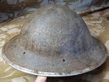 Load image into Gallery viewer, Original WW2 British Style South African Mk2 Army Combat Helmet
