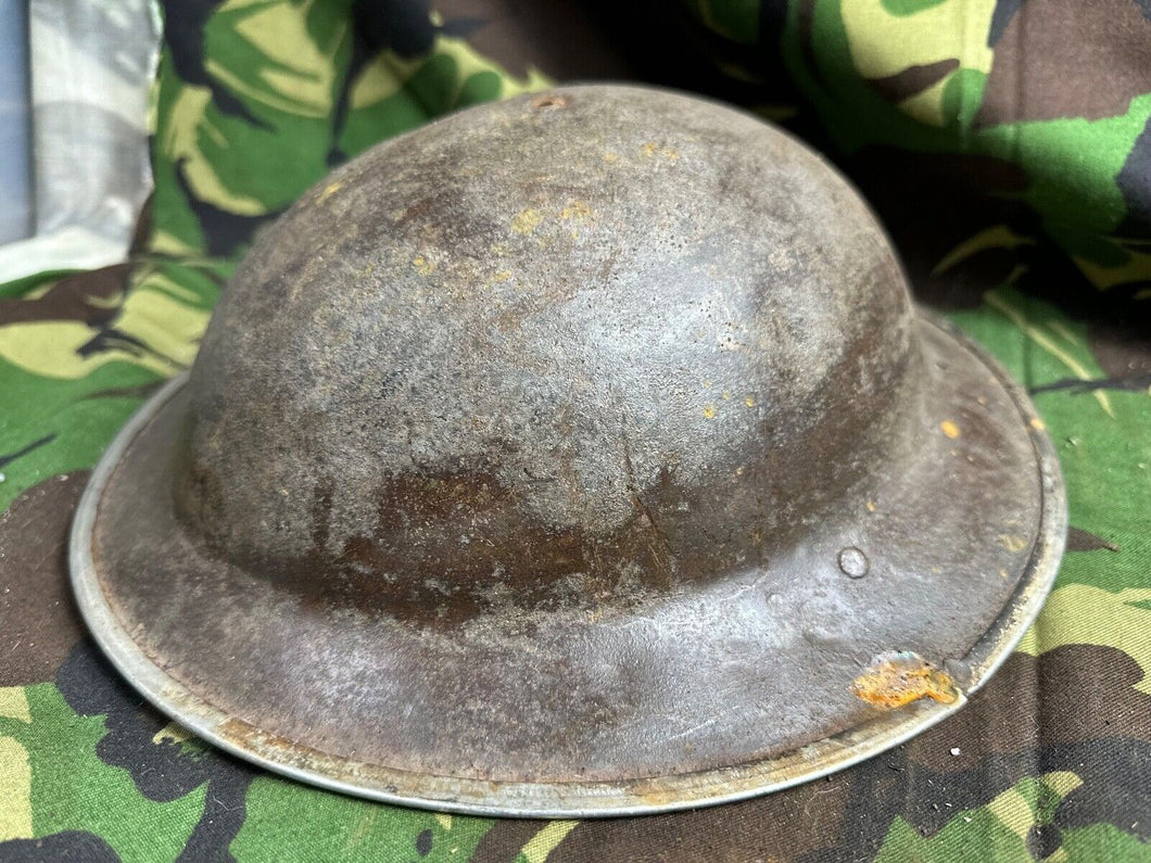 Britischer Armee-Mk2-Brodie-Helm – Original aus dem 2. Weltkrieg – südafrikanische Herstellung 