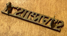 Load image into Gallery viewer, WW1 British Army - Royal Signals brass shoulder title.
