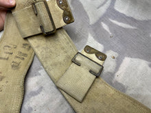 Load image into Gallery viewer, Original WW1 British Army 08 Pattern Webbing Belt 38&quot; Waist - The Militaria Shop
