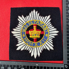 Load image into Gallery viewer, British Army 4th/7th Dragoon Guards Embroidered Blazer Badge
