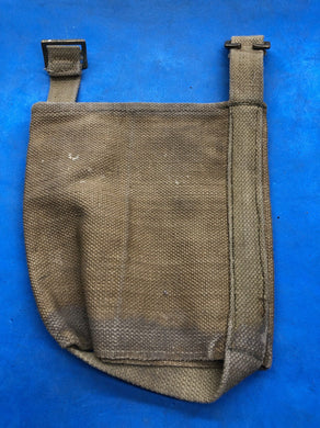 WW2 British Army 37 Pattern Webbing Water Bottle Carrier Harness - 1944 Dated - The Militaria Shop