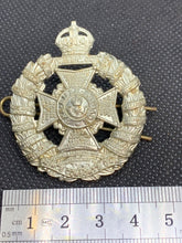 Load image into Gallery viewer, Original WW2 British Army Prince Consorts Own Brass Cap Badge
