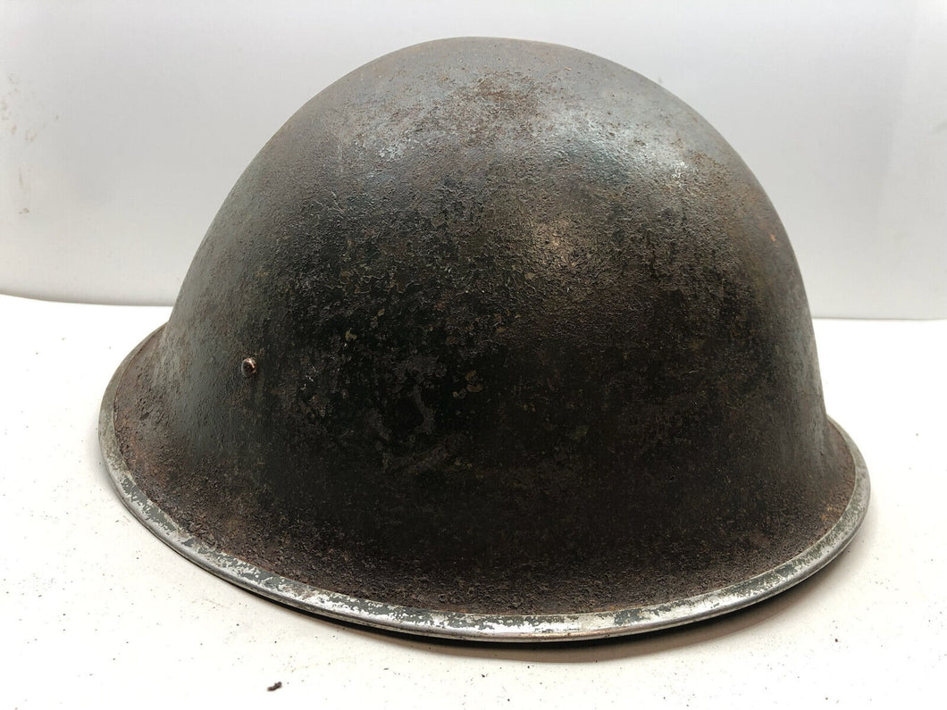 WW2 Canadian / British Army Mk3 Turtle Helmet Shell Original