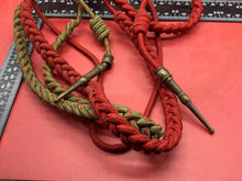 Load image into Gallery viewer, Original French Army Dress Uniform Croix du Guerre and Artillery Lanyard
