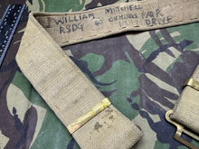 Load image into Gallery viewer, Original WW2 British Army 37 Pattern Soldiers Combat Belt - 40&quot; Waist
