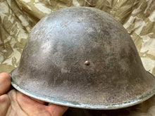 Load image into Gallery viewer, WW2 Mk3 High Rivet Turtle - British / Canadian Army Helmet - Nice Original
