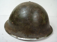 Load image into Gallery viewer, Original Mk3 Canadian / British Army WW2 Turtle Helmet High Rivet
