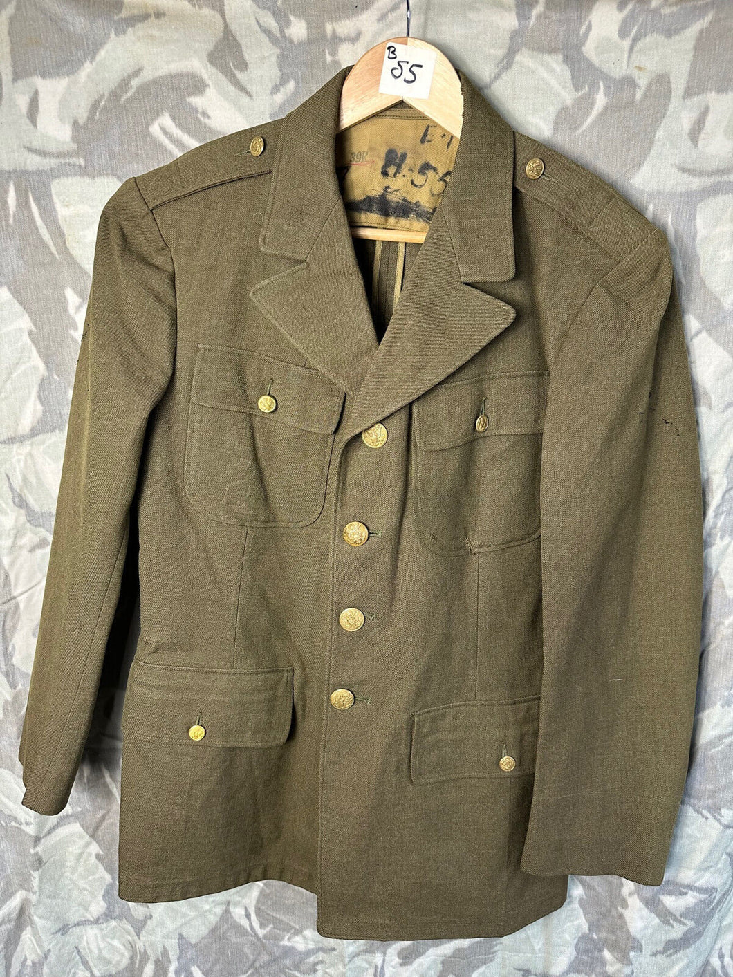 Original US Army WW2 Class A Uniform Jacket - 39