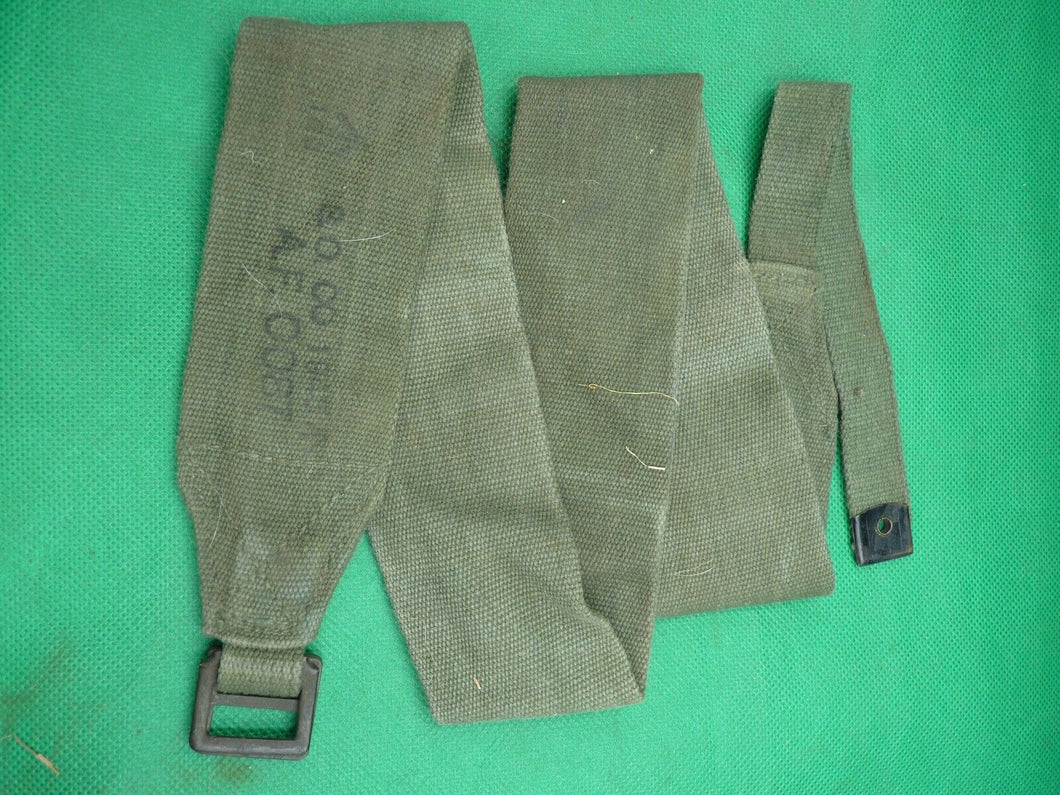 Original WW2 British Army 44 Pattern Equipment Strap - 1945 Dated