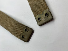 Charger l&#39;image dans la galerie, Original WW2 1943 Dated British Army Equipment Shoulder Strap 37 Pattern Webbing
