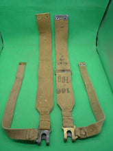 Charger l&#39;image dans la galerie, Original WW2 Pattern British Army L Straps Pair - 37 Pattern Webbing Haversack
