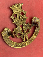 Load image into Gallery viewer, WW1 / WW2 British Army 4th Princess Louise Dragoon Guards - Brass Cap Badge.
