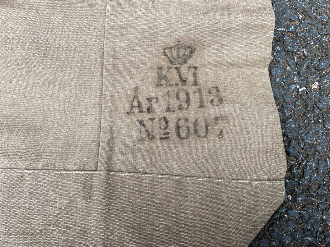 Interesting Imperial German / Swiss / Swedish 1913 Artillery / Gun Cloth Cover.