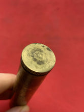 Load image into Gallery viewer, Original WW1 / WW2 British Army SMLE Lee Enfield Brass Oil Bottle
