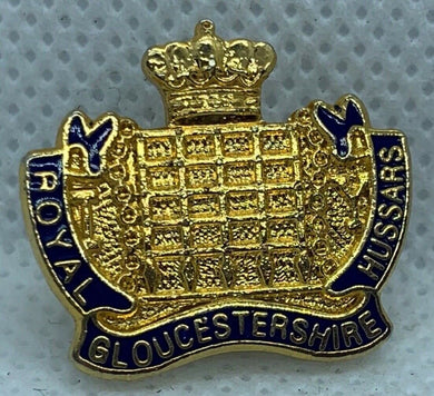 Gloucestershire Hussars - NEW British Army Military Cap/Tie/Lapel Pin Badge #46 - The Militaria Shop