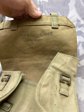 Load image into Gallery viewer, Original British Army 37 Pattern Webbing Small Pack - WW2 Pattern

