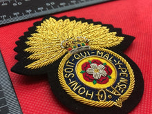 Load image into Gallery viewer, British Army Bullion Embroidered Blazer Badge - Royal Fusiliers
