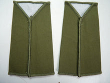 Charger l&#39;image dans la galerie, Mercian ACF OD Green Rank Slides / Epaulette Pair Genuine British Army - NEW
