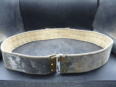 Original British Army / RAF Webbing Belt - WW2 37 Pattern - 40 Inch Waist Max - The Militaria Shop