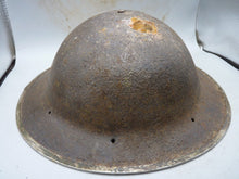 Load image into Gallery viewer, Original WW2 South African Army Mk2 Brodie Helmet - British Style Combat Helmet - The Militaria Shop
