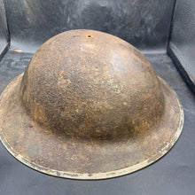 Load image into Gallery viewer, Original WW2 British Army Mk2 Combat Helmet Shell - South African Manufactured
