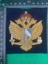 Load image into Gallery viewer, British Army Bullion Embroidered Blazer Badge - 1st Queen&#39;s Dragoon Guards
