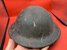 Charger l&#39;image dans la galerie, Genuine British Army / Civil Defence Helmet - 2 Hole - Ideal Restoration Project
