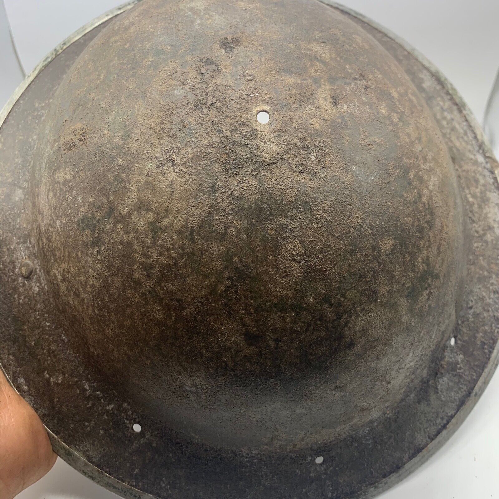 Original WW2 South African Army Mk2 Brodie Helmet - British Style Combat Helmet - The Militaria Shop