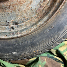 Load image into Gallery viewer, Original WW2 German Army Car/Trailer Wheel - The Militaria Shop
