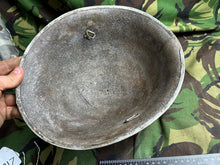 Load image into Gallery viewer, British / Canadian Army Mark 3 Turtle Helmet - Original WW2 Combat Helmet
