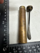 Load image into Gallery viewer, Original WW1 / WW2 British Army SMLE Brass Oil Bottle
