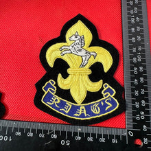 Load image into Gallery viewer, British Army The Kings Regiment Embroidered Blazer Badge
