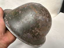 Load image into Gallery viewer, Mk3 Canadian / British Army Original WW2 Turtle Helmet High Rivet
