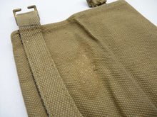 Load image into Gallery viewer, Original WW2 1943 Dated British Army 37 Pattern Water Bottle Carrier Harness
