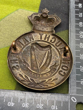 Lade das Bild in den Galerie-Viewer, British Army Victorian Crowned CONNAUGHT RANGERS Cross Belt Plate / Badge
