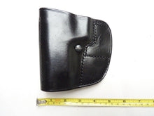 Load image into Gallery viewer, Brown Leather Pistol Holster Belt Mounted - Don Hume - M724
