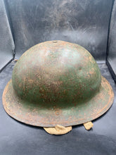 Load image into Gallery viewer, Original WW1 / WW2 British Mk1* Army Helmet &amp; Liner
