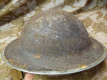 Load image into Gallery viewer, Original WW2 British Army Mk2 Army Combat Helmet
