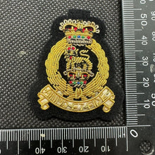 Charger l&#39;image dans la galerie, British Army Adjutant General Corps Bullion Cap / Beret / Blazer Badge - UK Made
