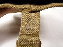 Load image into Gallery viewer, Original WW2 1943 Dated British Army 37 Pattern Water Bottle Carrier Harness
