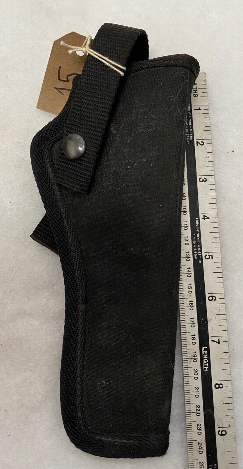 Good quality fabric Pistol Holster - made by Gould & Goodrich - Size 26
